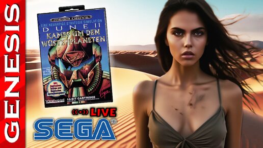 Играем в Dune II: The Battle for Arrakis на SEGA Mega Drive / Genesis