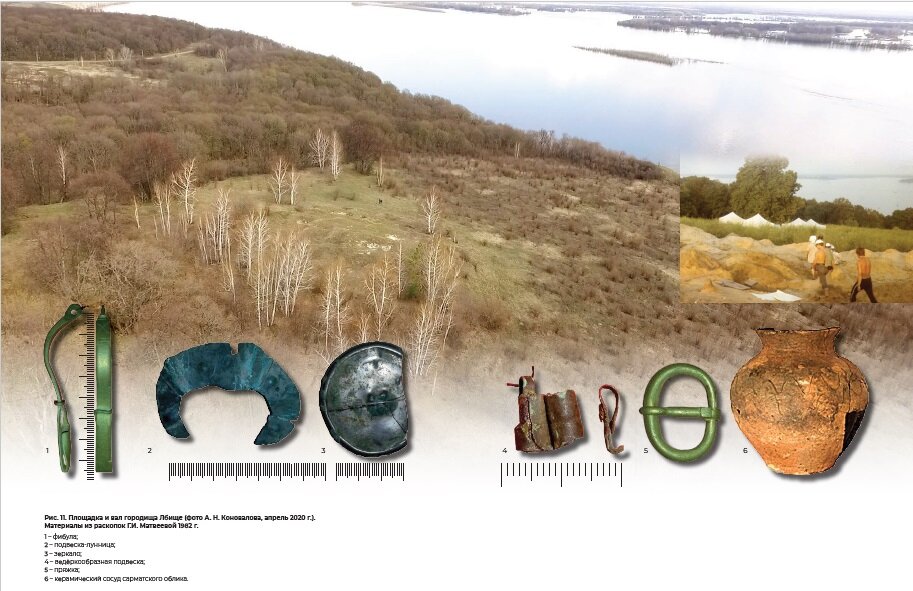 Городище Лбище на Самаской Луке.