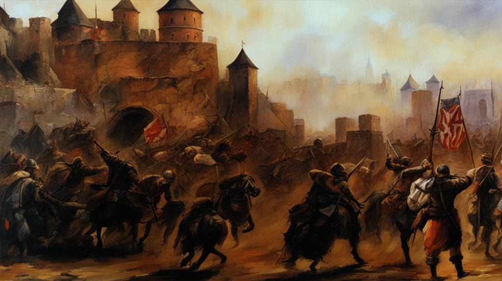 Длительность осады была важным стратегическим аспектом в военных кампаниях средневековья. 