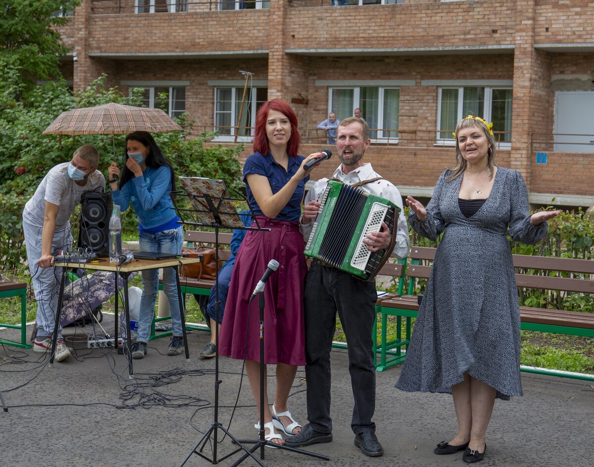 Волонтёрский концерт в Тольятти. 29.08.2020. Фото из личного архива автора