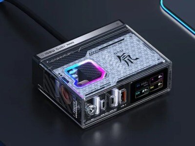    Nubia выпустила зарядное устройство с экраном, RGB-подсветкой и Bluetooth