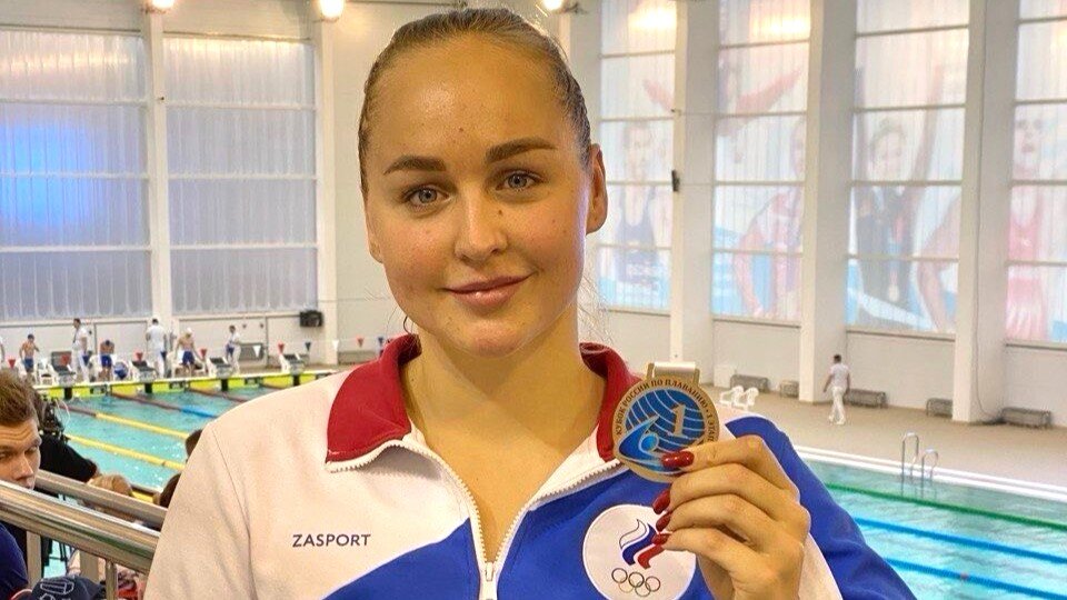    Югорчанка одержала 2 победы на Кубке страны по плаванию