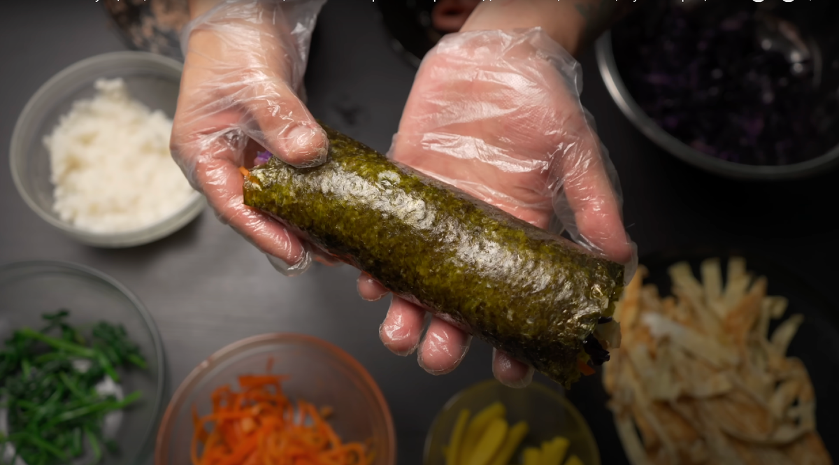 КОРЕЙСКИЕ РОЛЛЫ КИМПАБ, готовим дома без циновки: КИМПАБ С ТУНЦОМ. |  Foodkor Рецепты корейской кухни | Дзен