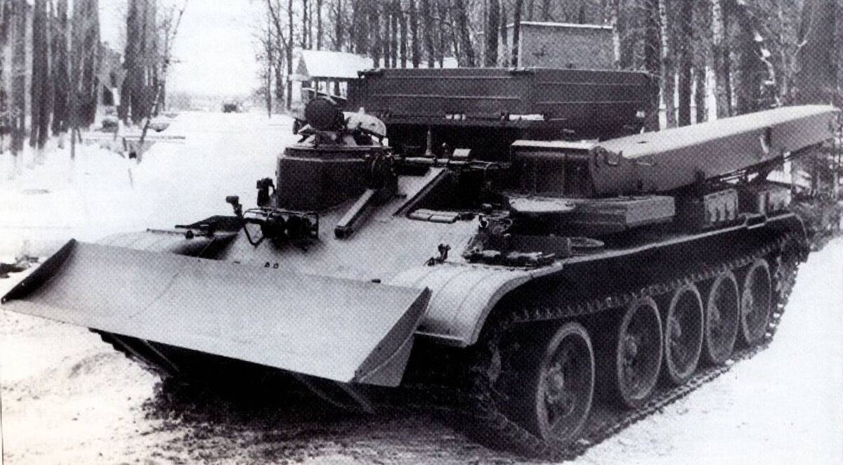 Второй прототип БРЭМ на базе Т-54