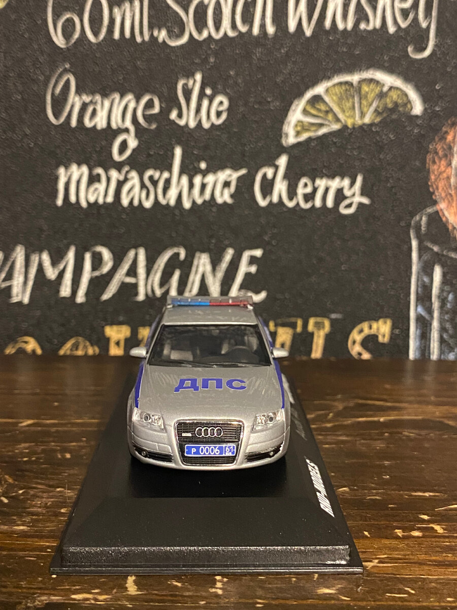 Кастомные модели: Audi A6 C6 3.2 Quattro СБ ДПС УГИБДД РО от Minichamps и  RND-MODELS в масштабе 1:43 | Масштабный тест-драйв | Дзен