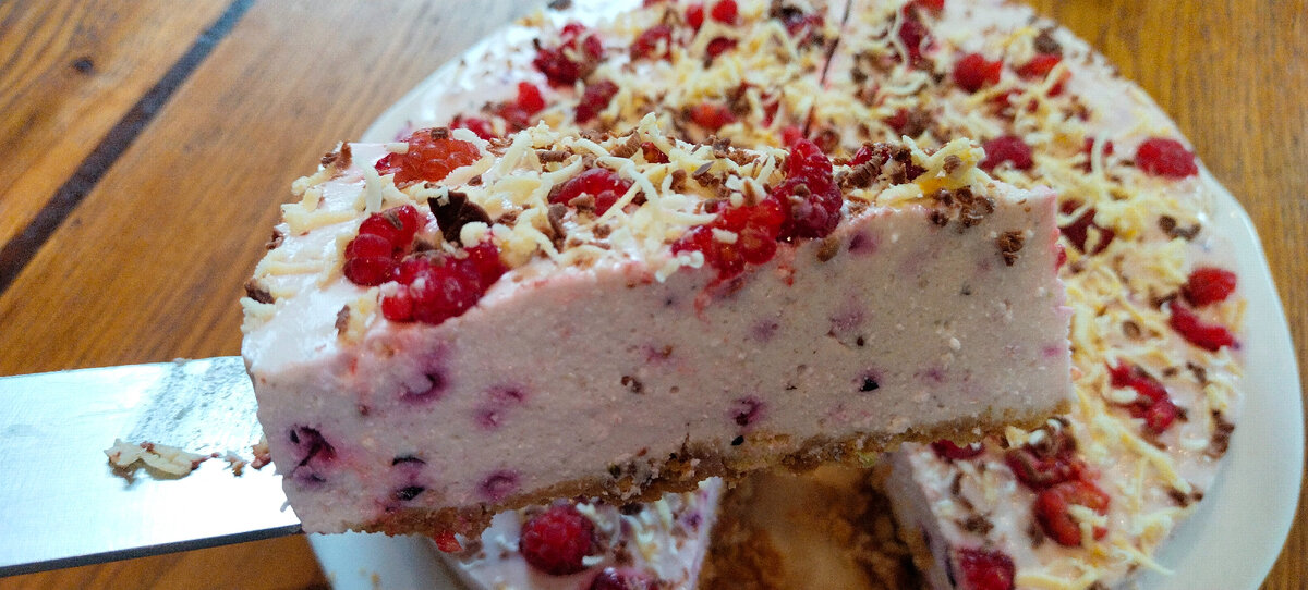 Мой чизкейк в разрезе🥰