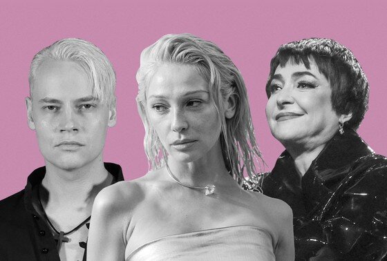    Певец SHAMAN (Ярослав Дронов), Анастасия Ивлеева, Лолита Милявская