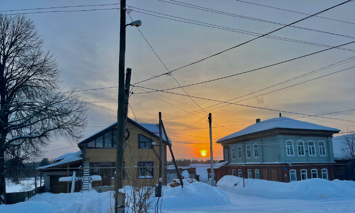 Солнышко встает и нам пора..