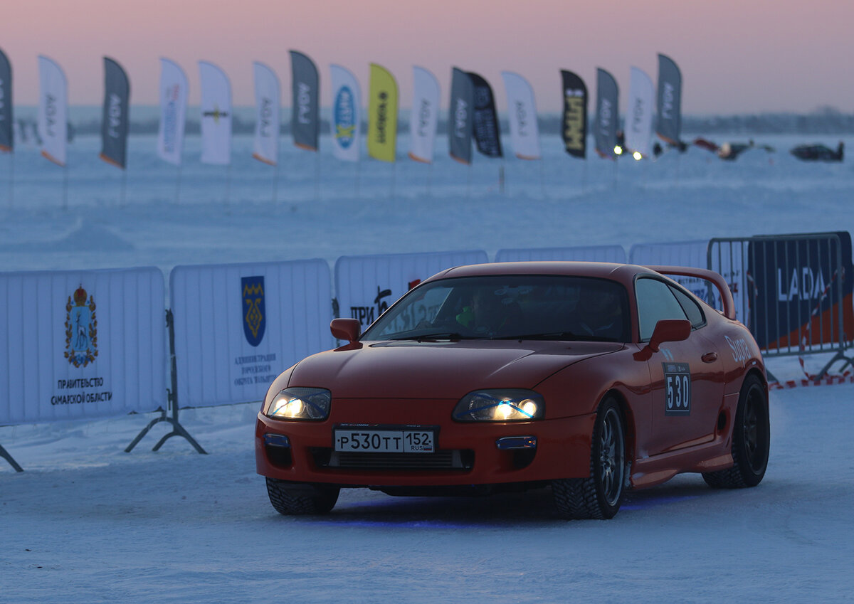 Жигулевская миля - 2024. Полноприводная Toyota Supra, 