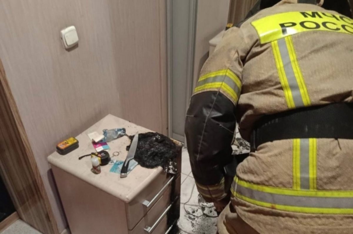    В Кемерове автомобильный аккумулятор загорелся, пока никого не было дома