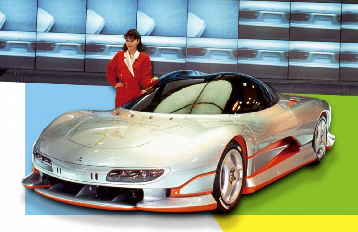   концепт Mitsubishi HSR-II, представлен в 1989 году