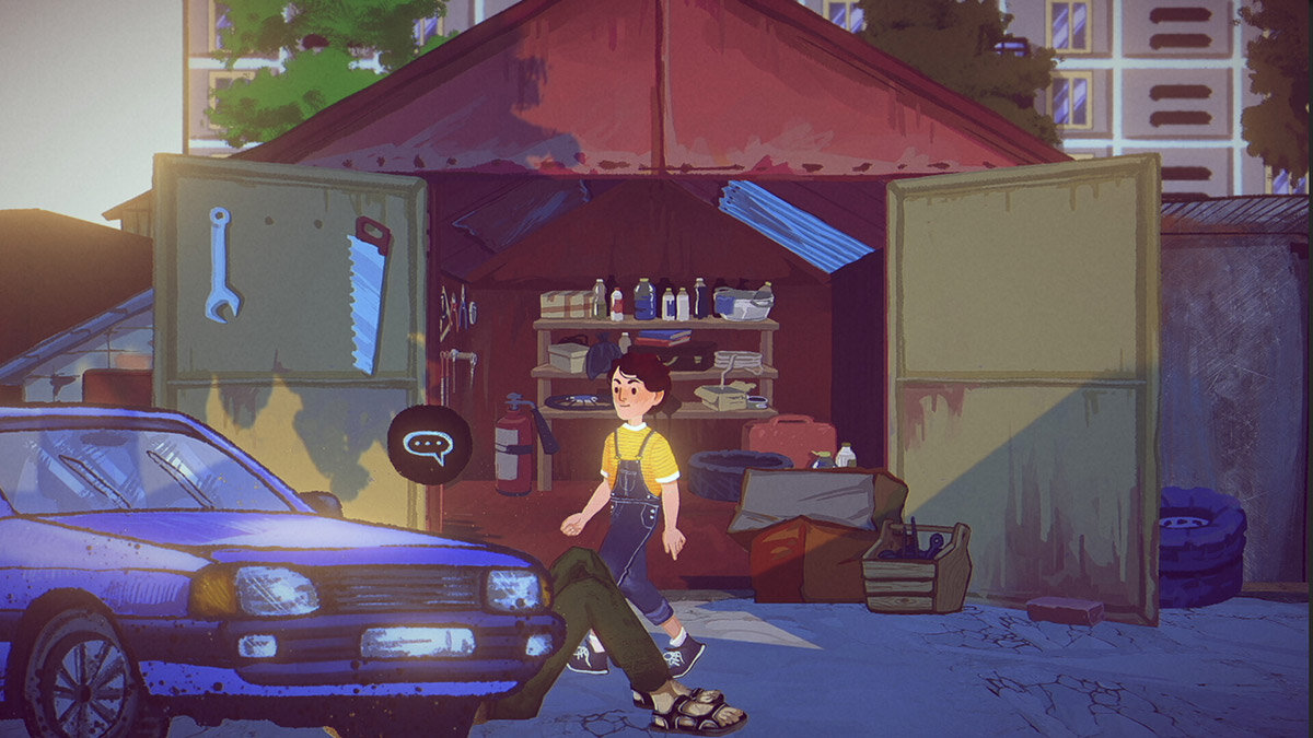 helpnode📷Кадр из игры «Санёк»