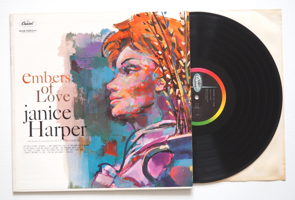 Пластинка Janice Harper – Embers Of Love (Capitol, 1960)