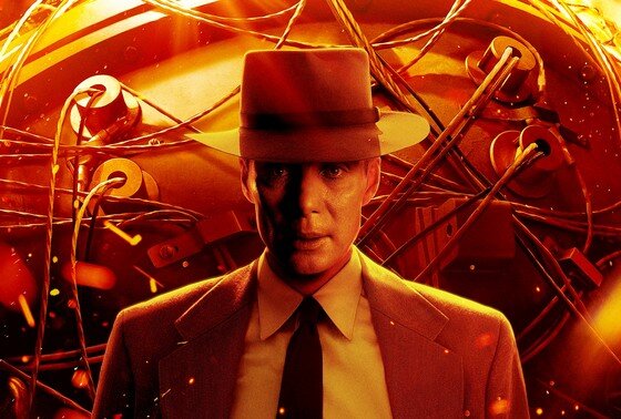    Постер к фильму «Оппенгеймер»
