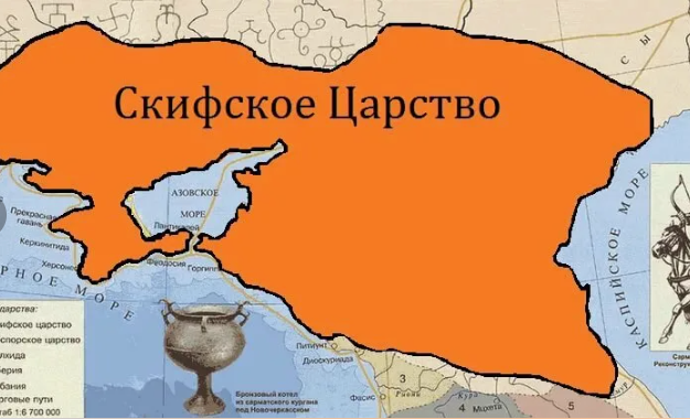 Скифия на карте. Источник: Яндекс-картинки.