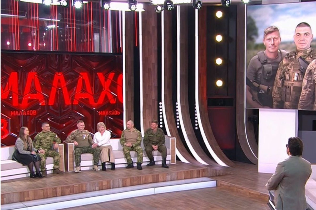    Программа Андрея Малахова помогла курскому военному найти сослуживцев