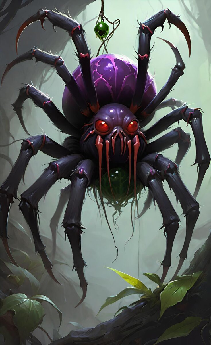 Чёрная Мамба. Создано нейросетью Dream