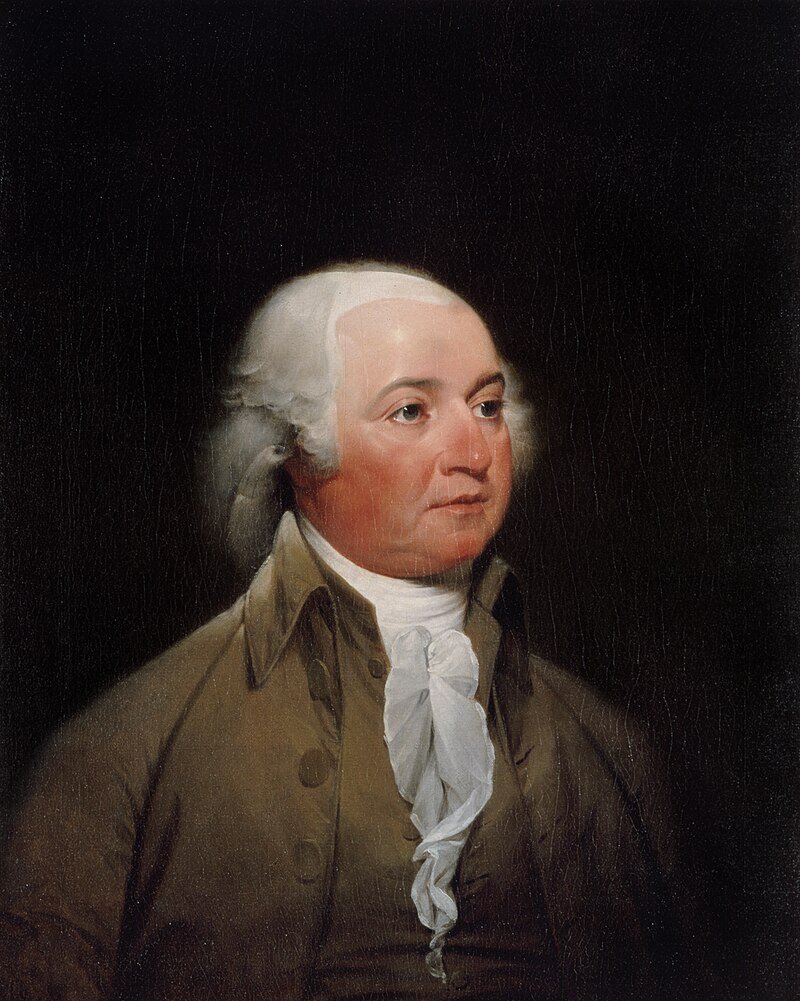 Джон Адамс (1735 - 1826) - американский юрист и политик, президент США (1797 - 1801).