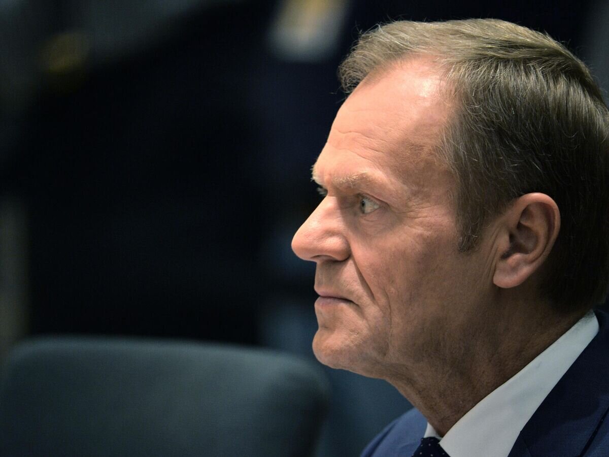    Председатель Европейского совета Дональд Туск на саммите ЕС в Брюсселе. 21 июня 2019© РИА Новости / Алексей Витвицкий