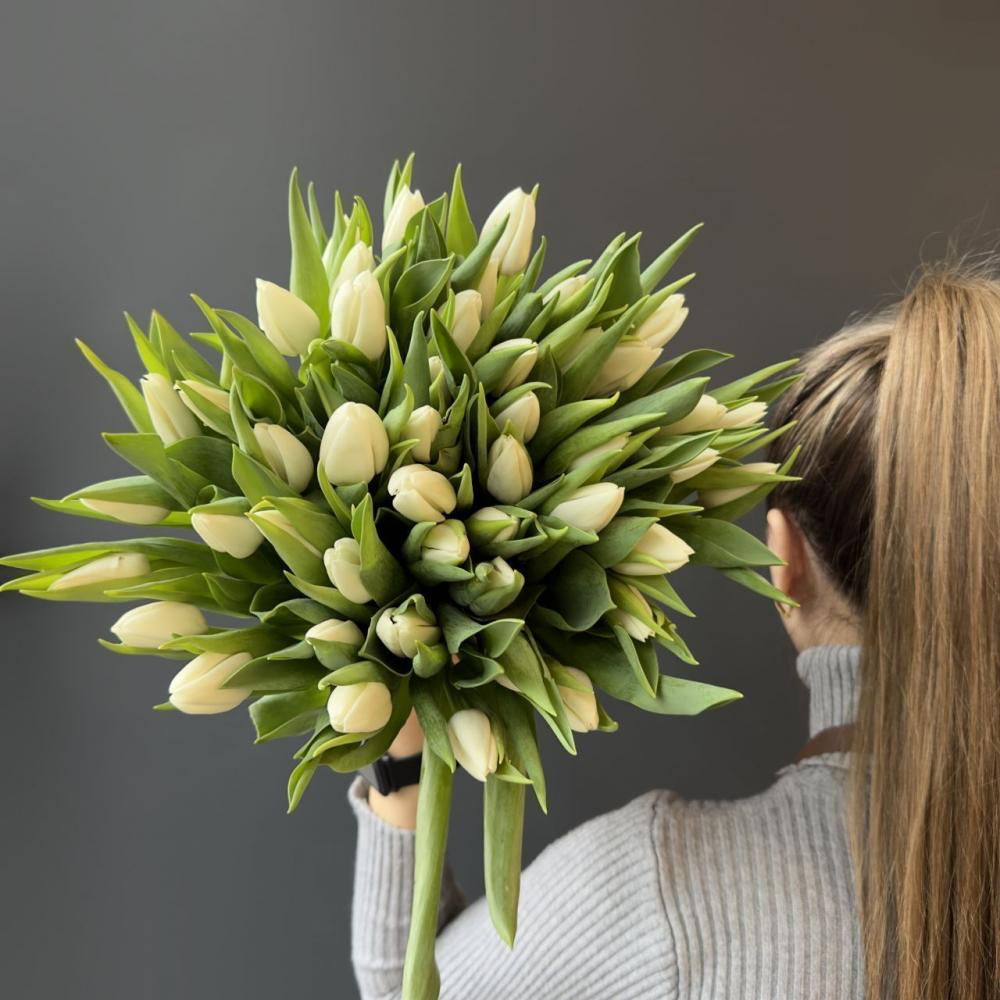 Тюльпан белый