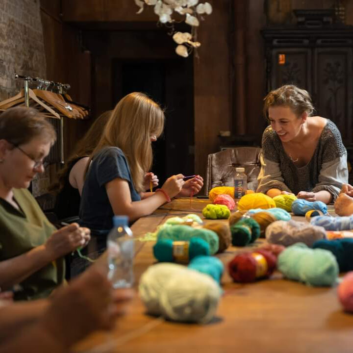 Мой любимый проект "Рисуем + вяжем = возвращаемся после инсульта"