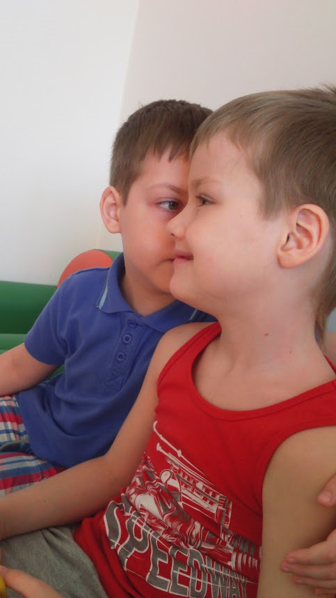 В коррекционном саду. 🥰