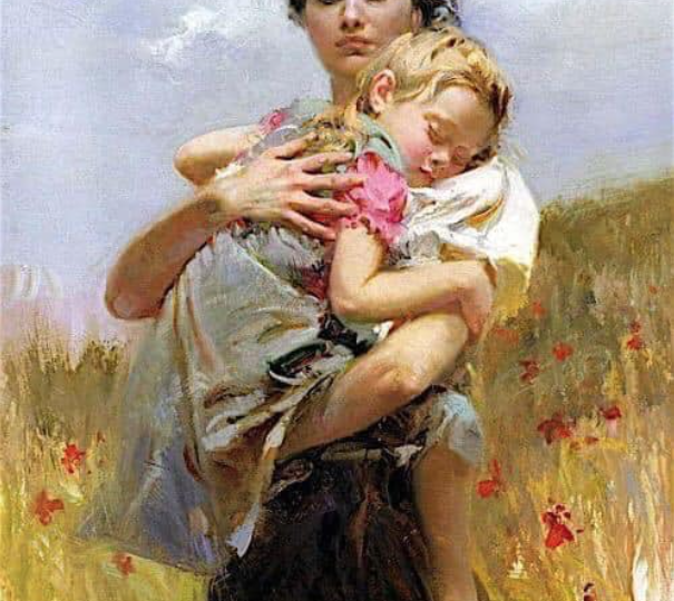 Итальянец рисует маму, Пино Даэни