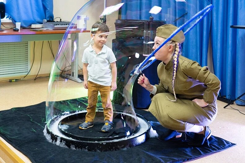    В Нижневартовске прошел праздник для детей участников спецоперации