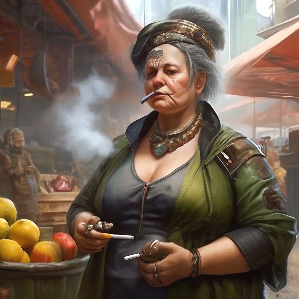 Продавец по мнению того кардиолога. И одна из версий Шедеврума.