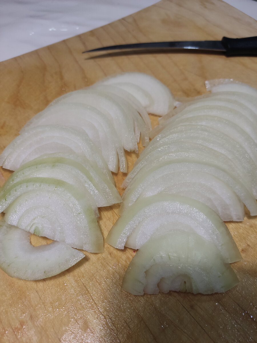 Нарезка лука