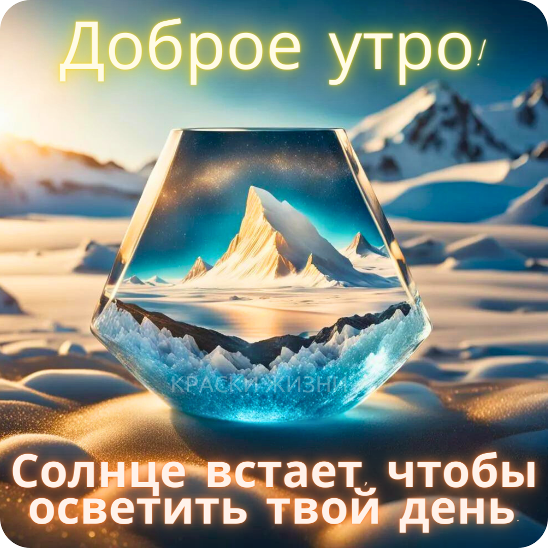 Открытка доброе утро с морем