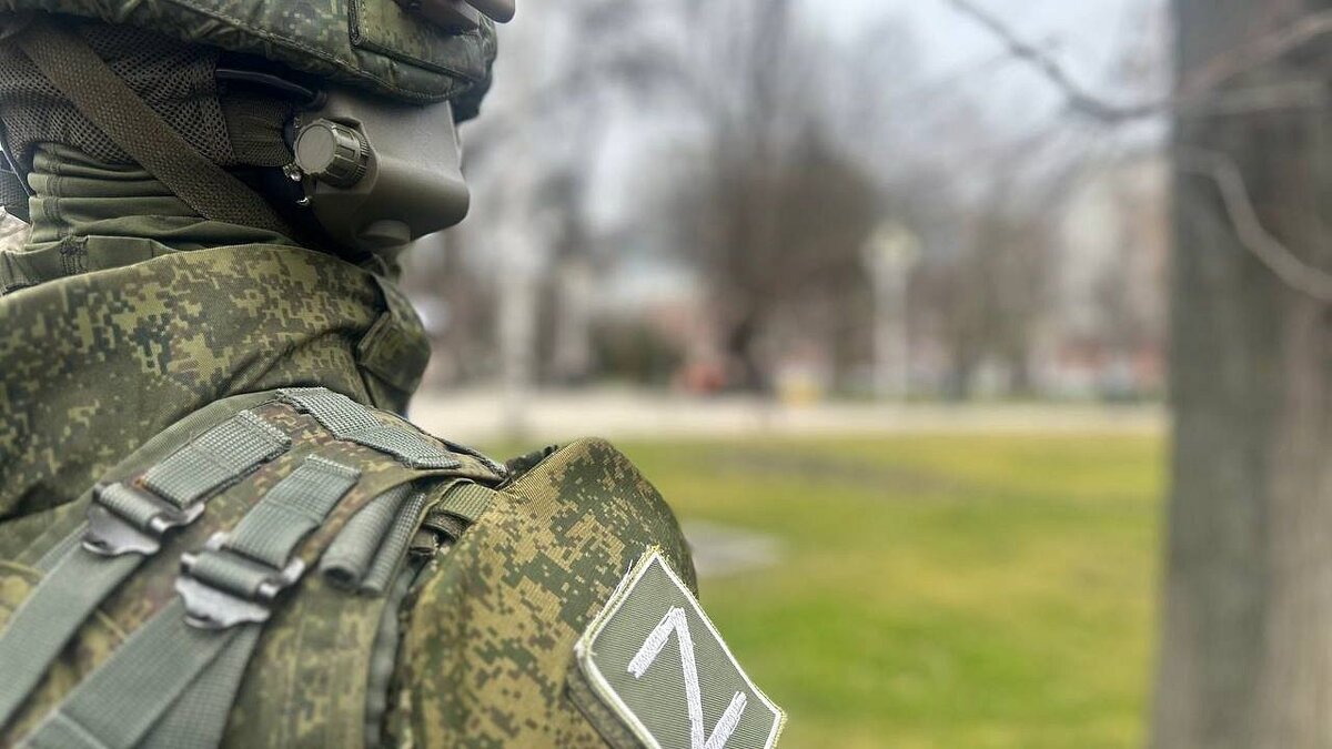    Военнослужащий ВС РФ. Фото: телеканал Краснодар