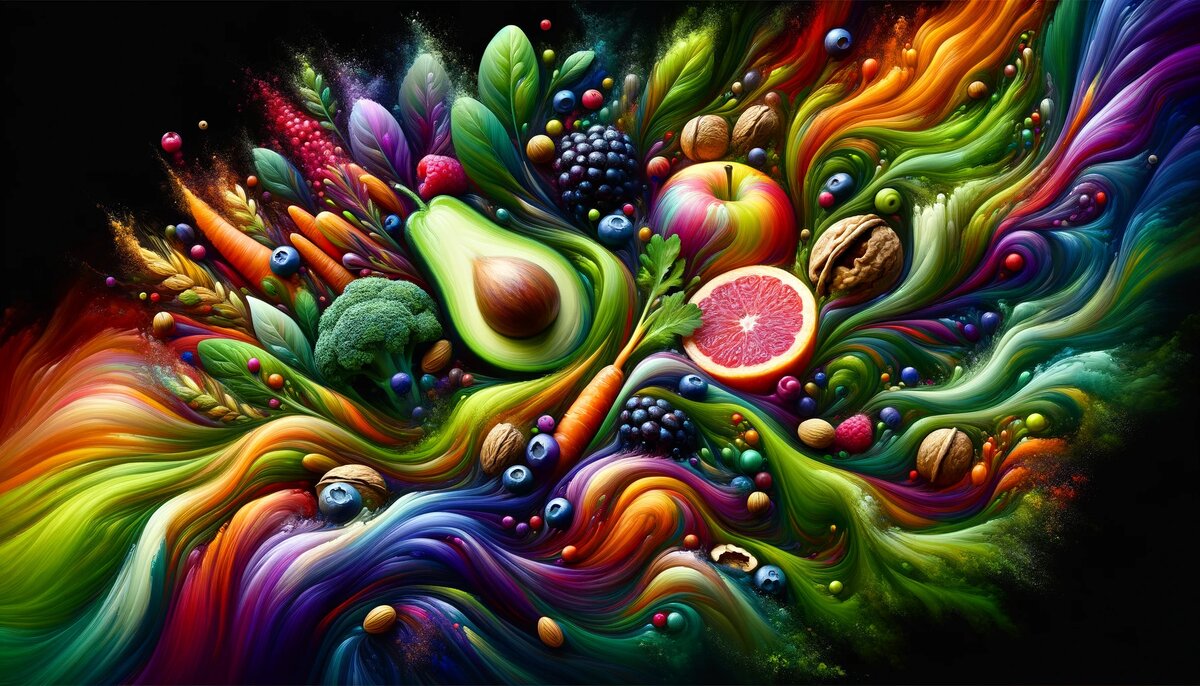 Абстрактная фантазия DALEE 