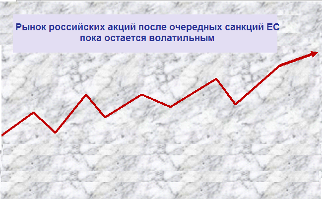 Рынок акций пока остается волатильным