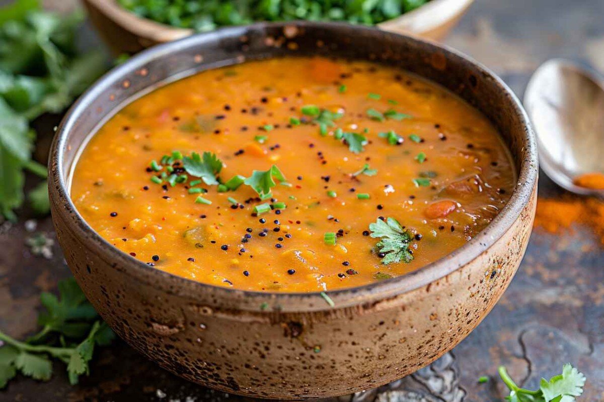 Рецепт чечевицы с луком и помидорами | Меню недели