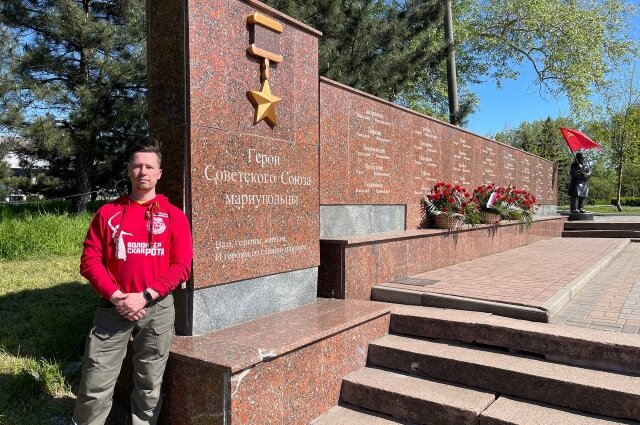    В первые дни в зоне СВО. Фото: Из личного архива Романа Филиппова