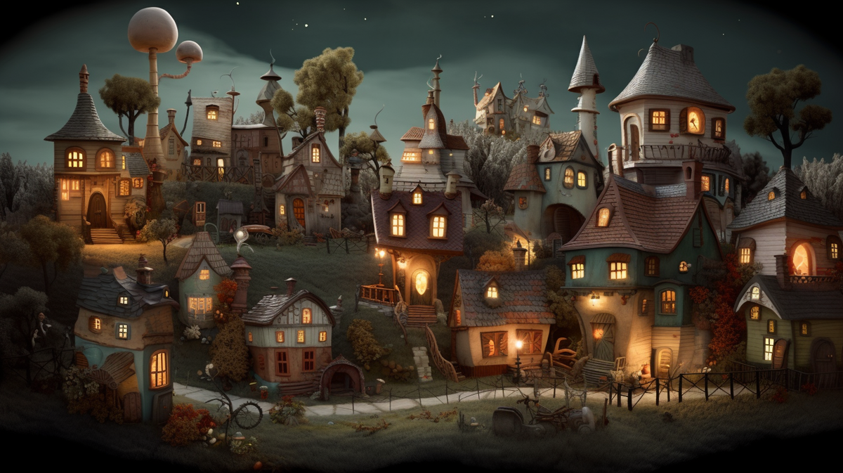 наш маленький уютный городок