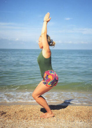 Уткатасана - выполняет Ольга В.