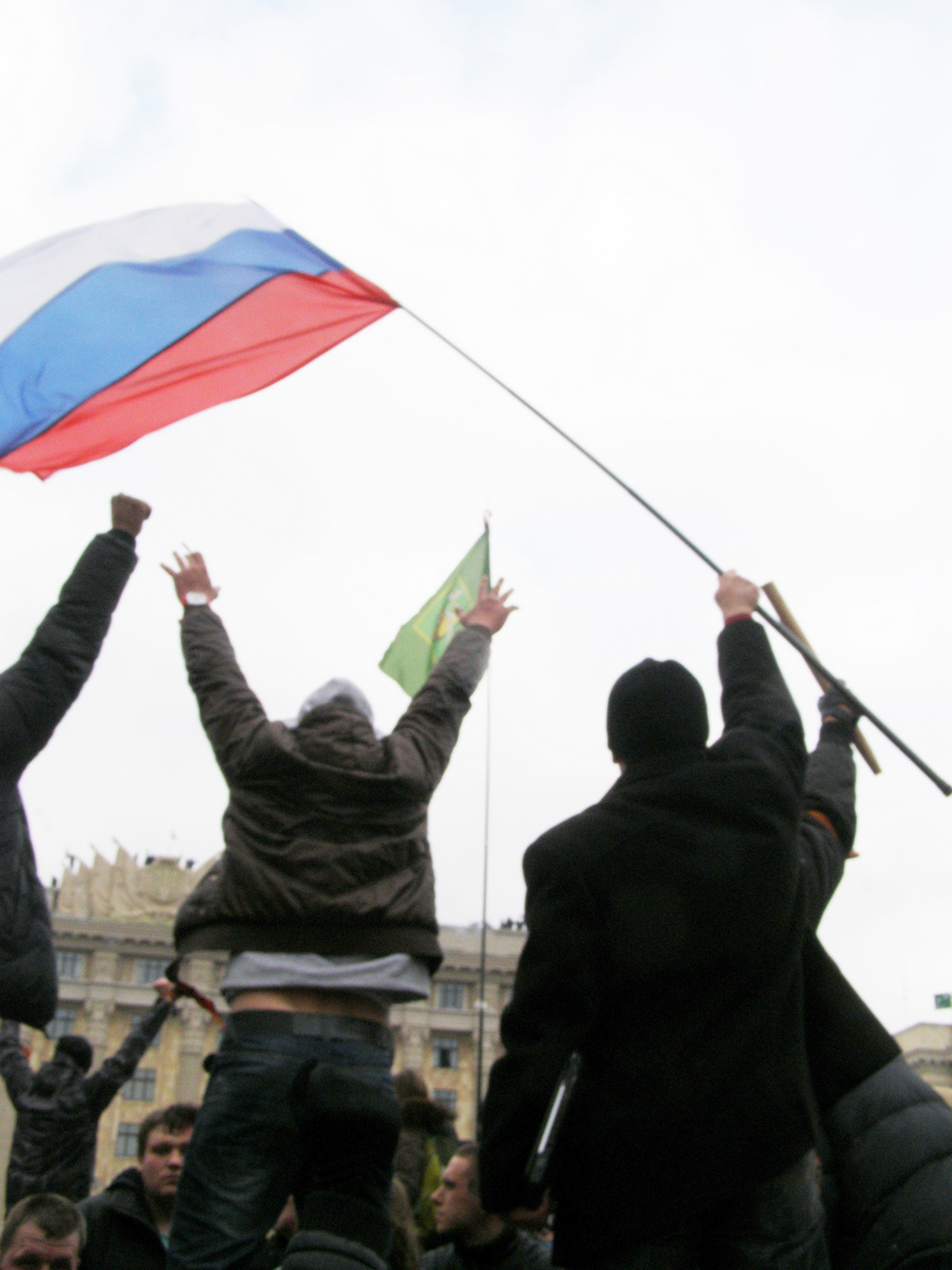 Харьков 1 марта 2014 г. (фото из авторского архива)