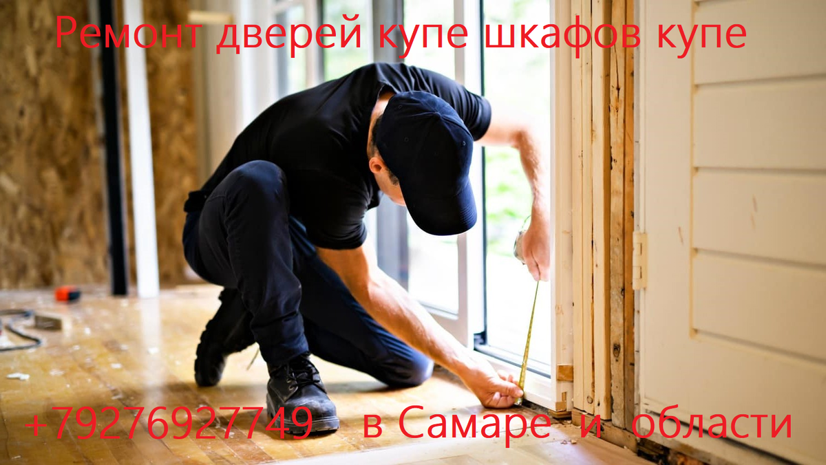 Ремонт раздвижных дверей купе шкафов в Самаре и Самарской области