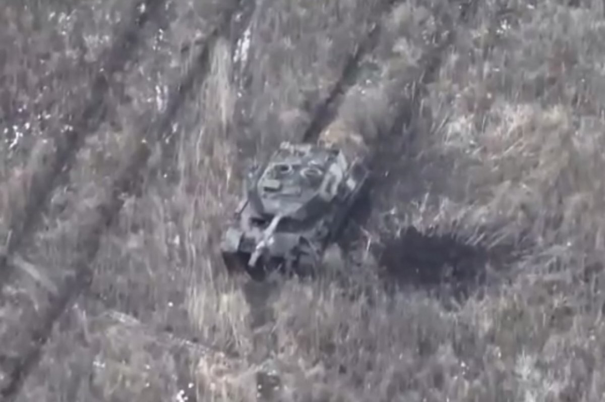    Экипаж сержанта Цацулина одним выстрелом уничтожил немецкий танк Leopard