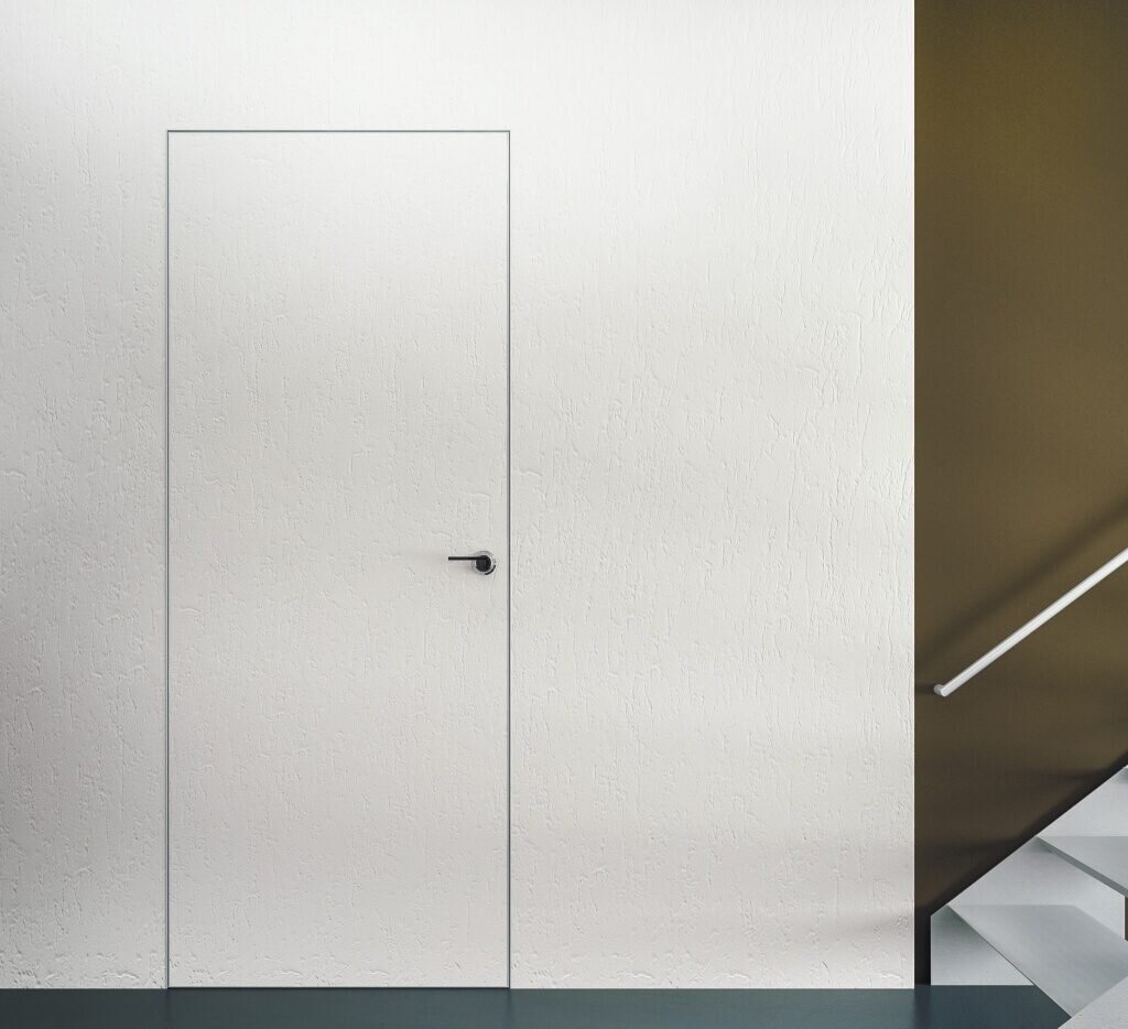 Скрытая дверь в интерьере