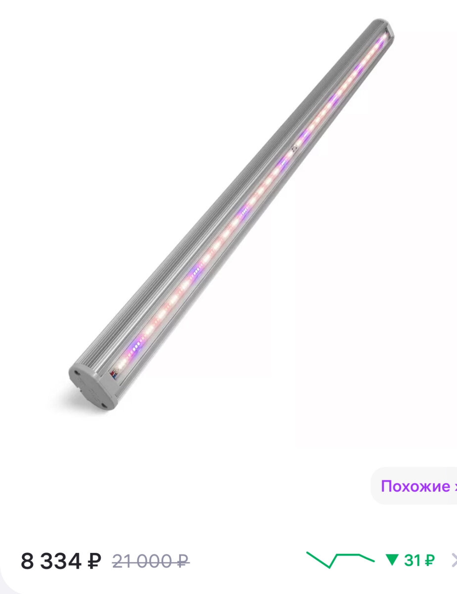 Цены на фитосвет зашкаливают . Фото из интернета. 