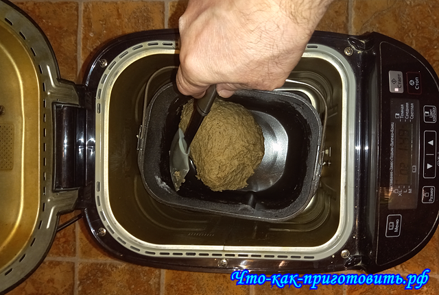 Что-как-приготовить.рф: Замес теста в хлебопечке