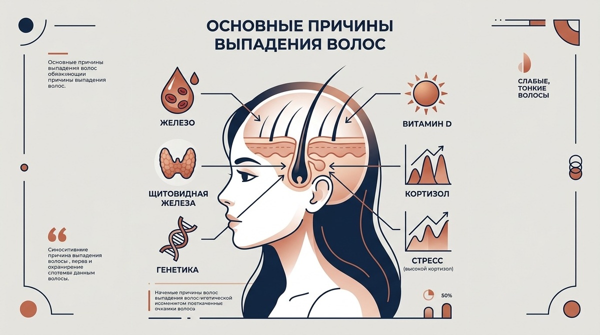 почему выпадают волосы
