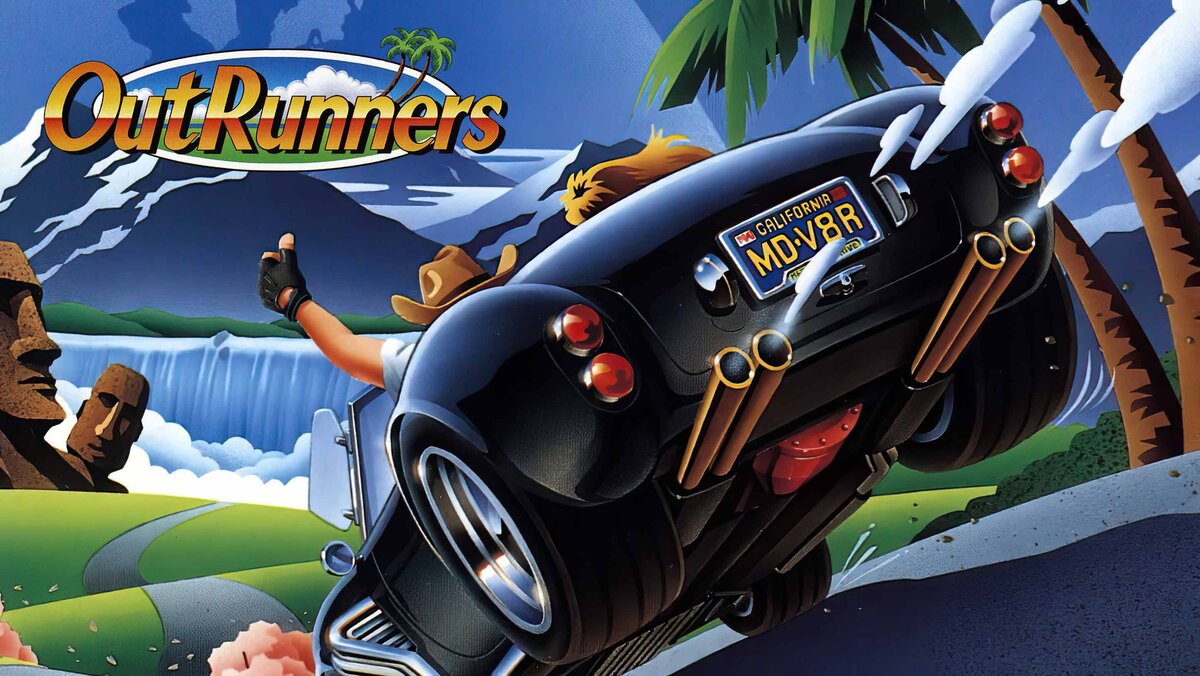 OutRunners». Игра времён «Sega Mega Drive», сумевшая заинтересовать в 2024  | #КсенВещает | Дзен