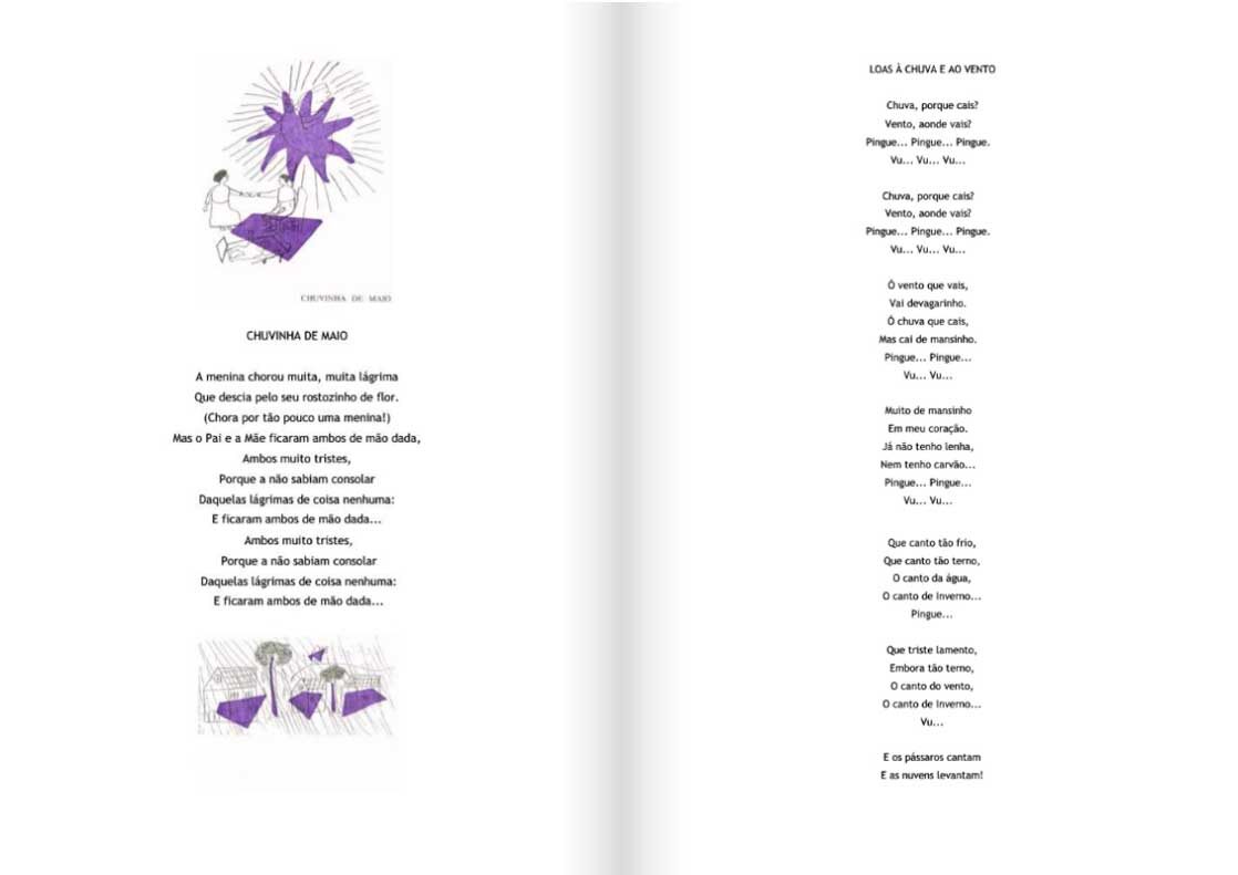 Хвала дождю и ветру иллюстрация из книги O livro da Tila в свободном интернет доступе 