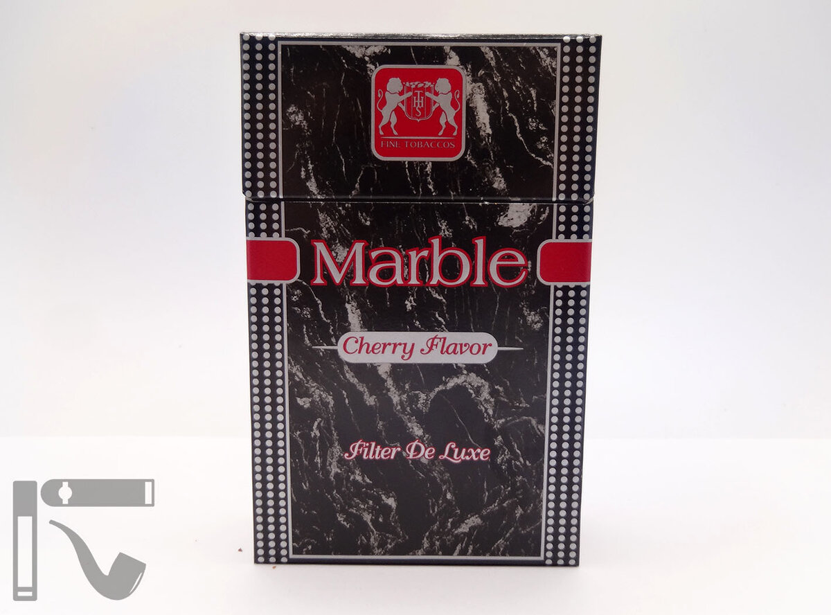 Сигареты Marble Cherry Flavor. Фото: © канал "Уголок Курильщика"