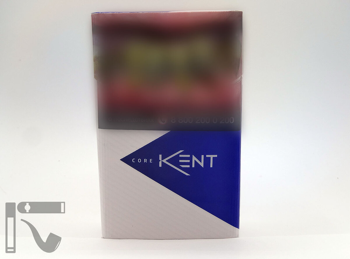 Подделка на сигареты Kent Core Blue. Фото: © канал "Уголок Курильщика"