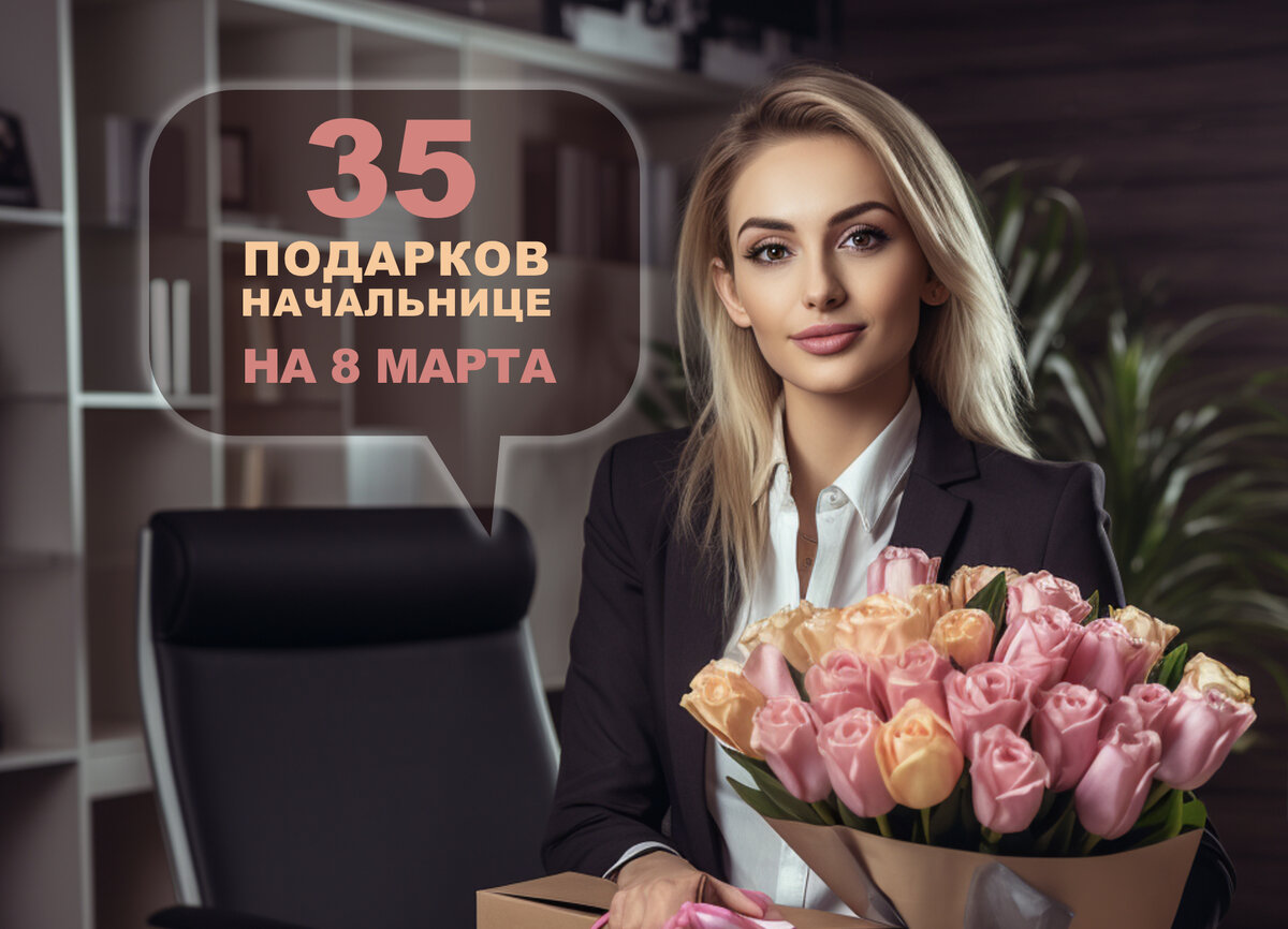 35 подарков начальнице на 8 Марта: что подарить руководителю-женщине на ...